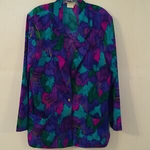 Women's T Marie sissies size 14 Blazer. Vibrant. Vintage